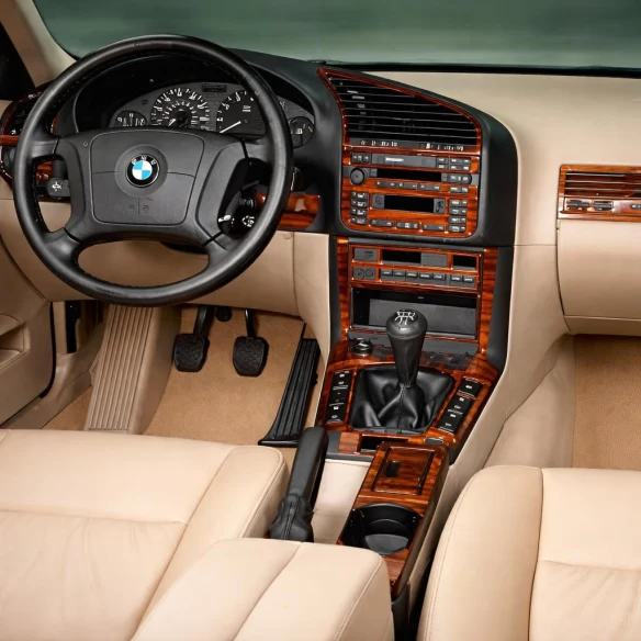 BMW 3 1998-1998 Manual Gearbox & Automatic Gear, 27 Parts set Interior BD Dash Trim Kit