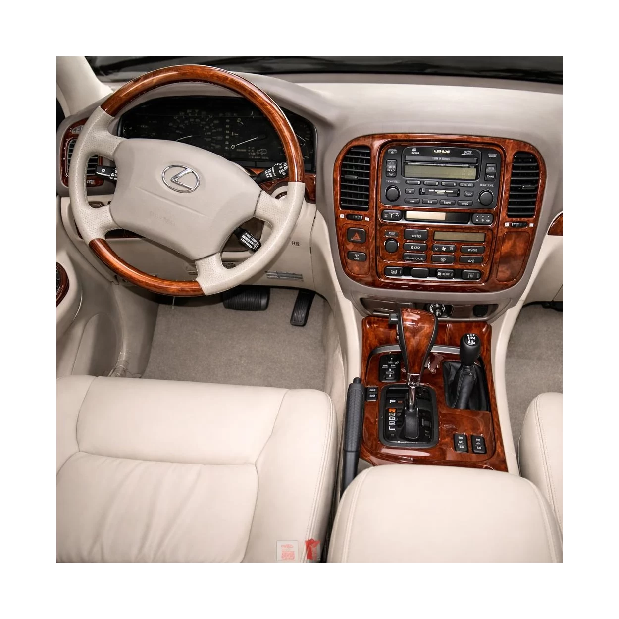 Lexus LX-470 1998-UP With NAVI system, 22 Parts set OEM Compliance Interior BD Dash Trim Kit