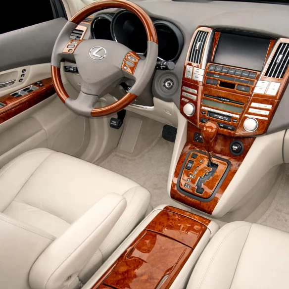 Lexus RX 400H 2006-UP Full Set, Automatic Gear, With Navigation Interior BD Dash Trim Kit