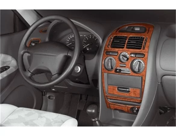 Mitsubishi Carisma 08.95-06.99 3D Interior Dashboard Trim Kit Dash Trim Dekor 19-Parts - 1 - Interior Dash Trim Kit