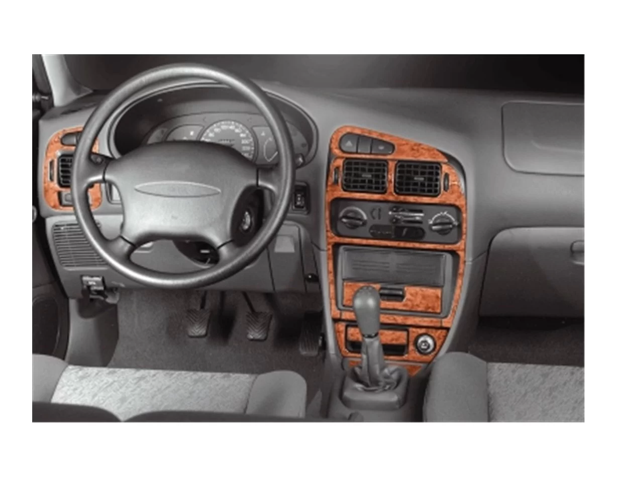 Mitsubishi Colt-Lancer IV 02.92-02.96 3D Interior Dashboard Trim Kit Dash Trim Dekor 14-Parts - 1 - Interior Dash Trim Kit