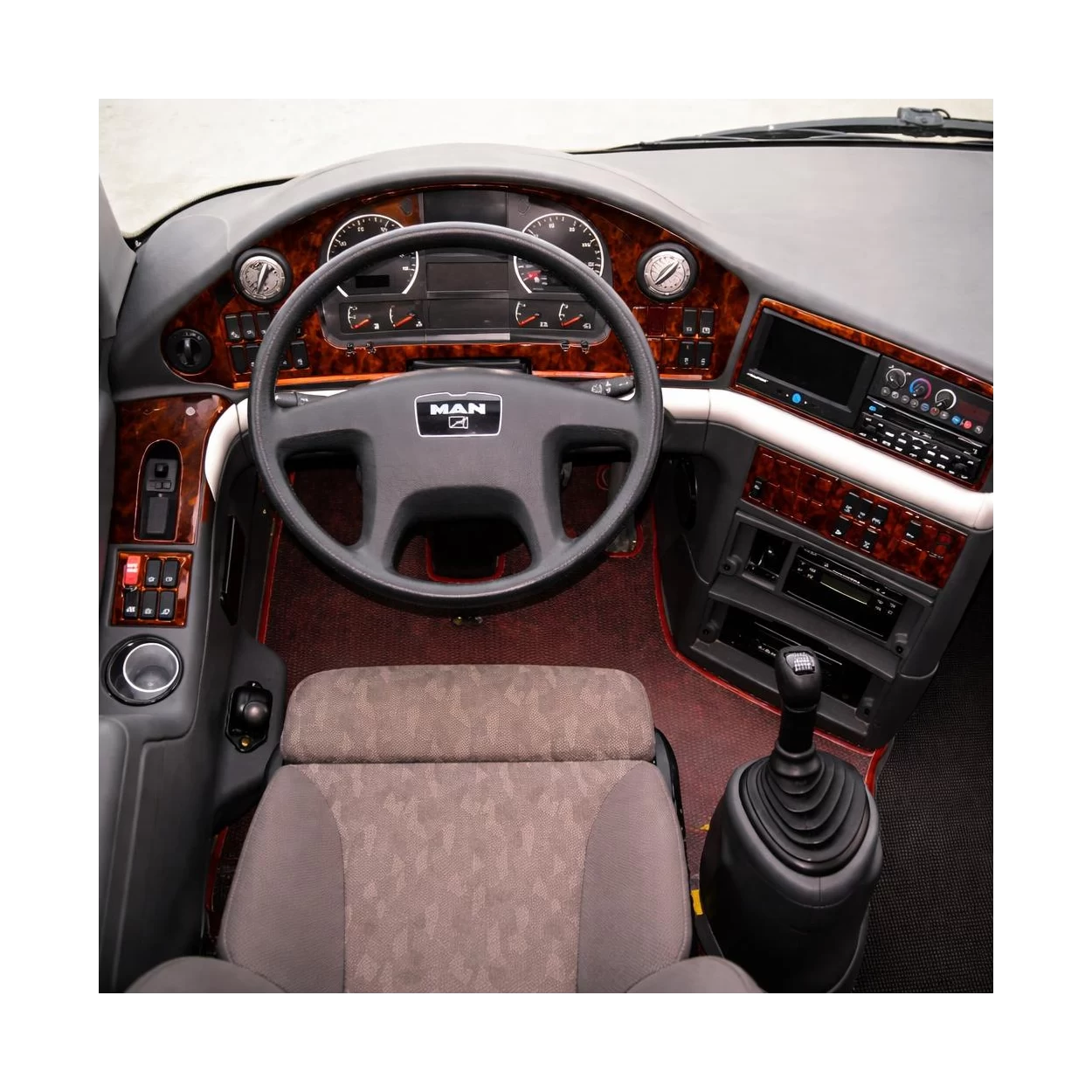 MAN Fortuna 01.2003 3D Interior Dashboard Trim Kit Dash Trim Dekor 35-Parts