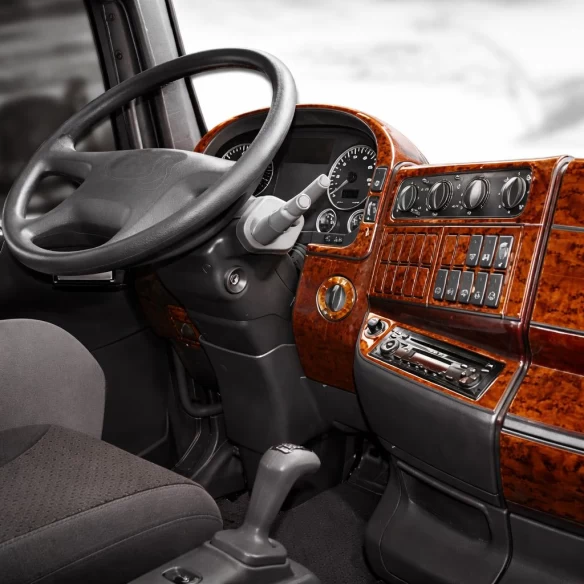 MAN TGA-XXL 01.2006 3D Interior Dashboard Trim Kit Dash Trim Dekor 78-Parts