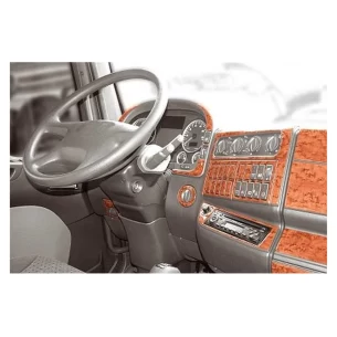 MAN TGA-XXL 01.2006 3D Interior Dashboard Trim Kit Dash Trim Dekor 78-Parts