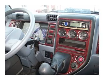 Mitsubishi Fuso Canter 01.2005 3D Interior Dashboard Trim Kit Dash Trim Dekor 36-Parts - 1 - Interior Dash Trim Kit
