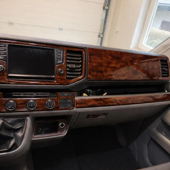 MAN TGE 2021 3D Interior Dashboard Trim Kit Dash Trim Dekor 29-Parts