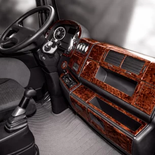 MAN TGL 09.2004 3D Interior Dashboard Trim Kit Dash Trim Dekor 66-Parts