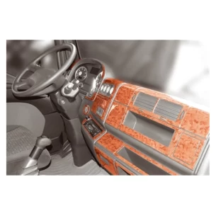 MAN TGL 09.2004 3D Interior Dashboard Trim Kit Dash Trim Dekor 66-Parts