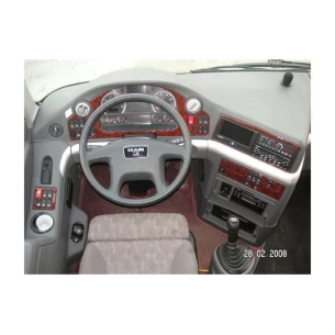 MAN Tourliner 01.2008 3D Interior Dashboard Trim Kit Dash Trim Dekor 30-Parts