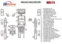 Mitsubishi Galant 2004-2008 With 6 CD Changer Interior BD Dash Trim Kit - 1 - Interior Dash Trim Kit Mitsubishi Galant 2004-2008 With 6 CD Changer Interior BD Dash Trim Kit - 1 - Interior Dash Trim Kit
