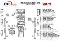 Mitsubishi Galant 2004-2008 With 6 CD Player Interior BD Dash Trim Kit - 1 - Interior Dash Trim Kit Mitsubishi Galant 2004-2008 With 6 CD Player Interior BD Dash Trim Kit - 1 - Interior Dash Trim Kit