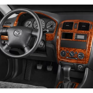Mazda 323 FS 10.00-05.04 3D Interior Dashboard Trim Kit Dash Trim Dekor 8-Parts