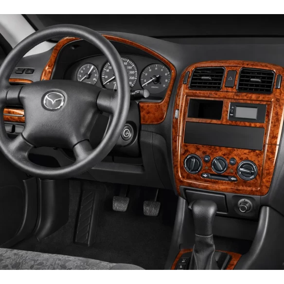 Mazda 323 FS 10.00-05.04 3D Interior Dashboard Trim Kit Dash Trim Dekor 8-Parts