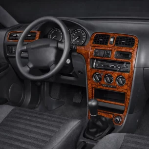 Mazda 323 S 01.1994 3D Interior Dashboard Trim Kit Dash Trim Dekor 10-Parts