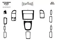 Mitsubishi Galant VIII 01.98-12.02 3D Interior Dashboard Trim Kit Dash Trim Dekor 13-Parts - 2 - Interior Dash Trim Kit Mitsubishi Galant VIII 01.98-12.02 3D Interior Dashboard Trim Kit Dash Trim Dekor 13-Parts - 2 - Interior Dash Trim Kit
