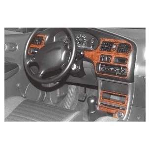 Mazda 323 S 01.1994 3D Interior Dashboard Trim Kit Dash Trim Dekor 10-Parts