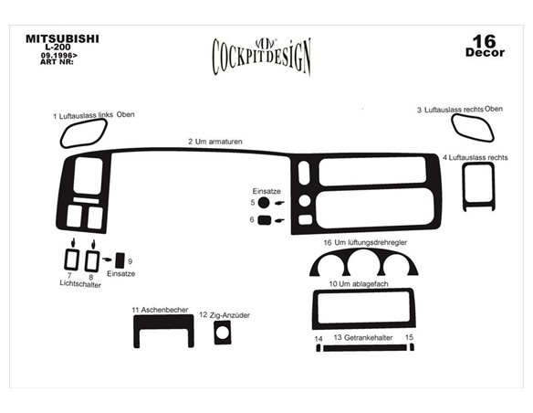 Peugeot 4007 2007–2013 3M 3D Car Tuning Interior Tuning Interior Customisation UK Right Hand Drive Australia Dashboard Trim Kit 