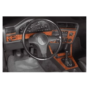 BMW 3 Series E30 09.85-07.94 3D Interior Dashboard Trim Kit Dash Trim Dekor 10-Parts