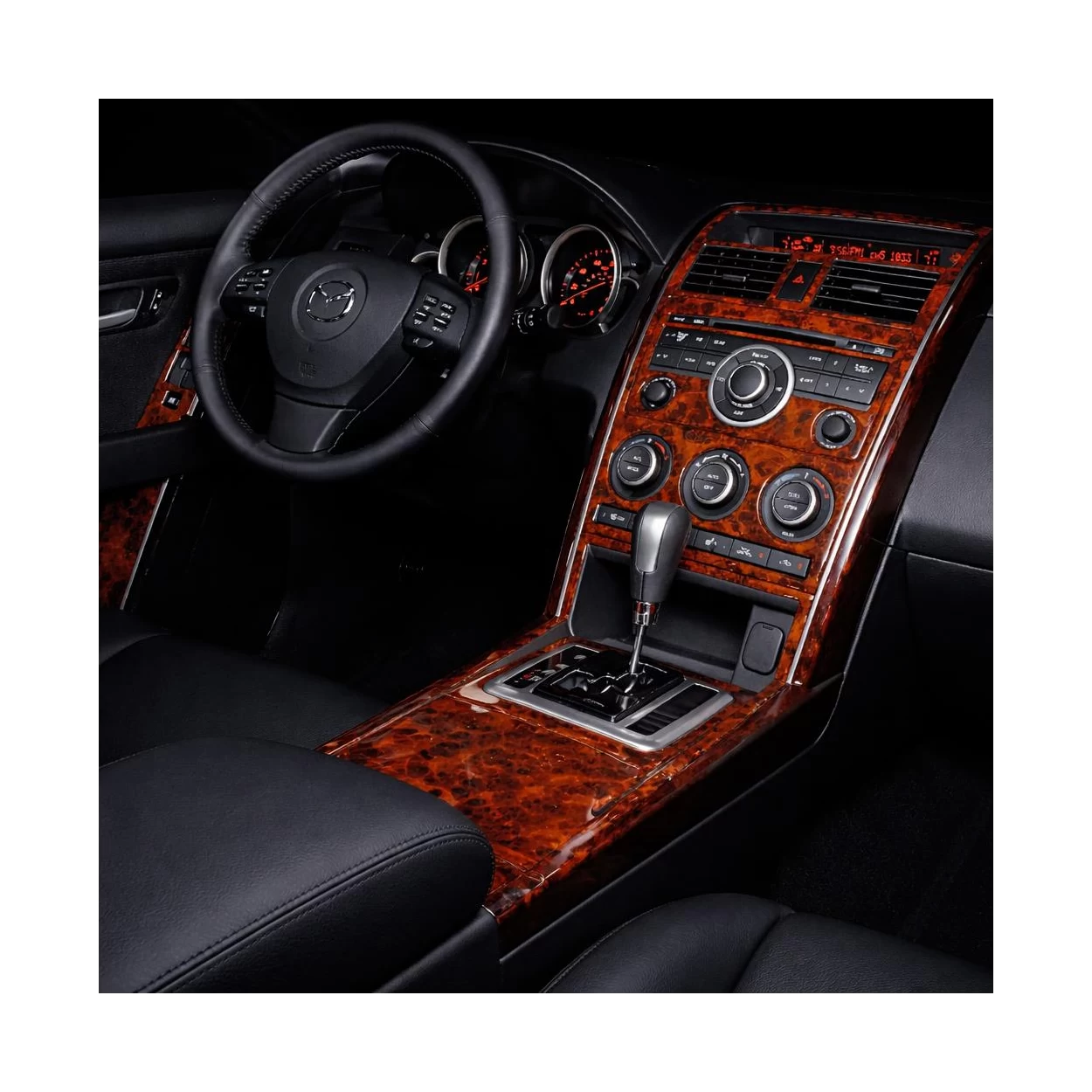 Mazda CX9 2007-2009 Full Set, Automatic Gear Interior BD Dash Trim Kit