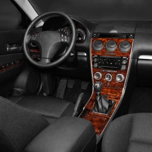 Mazda Mazda 6 06.04-12.07 3D Interior Dashboard Trim Kit Dash Trim Dekor 34-Parts