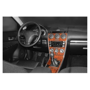 Mazda Mazda 6 06.04-12.07 3D Interior Dashboard Trim Kit Dash Trim Dekor 34-Parts