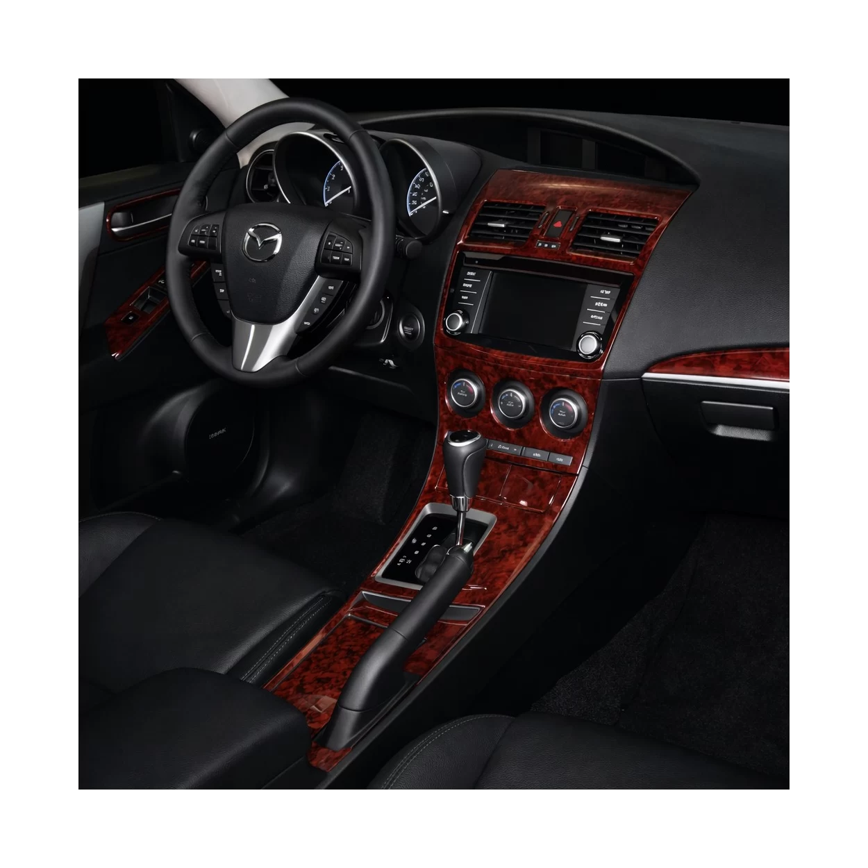 Mazda Mazda3 2010-2013 Full Set, Automatic Gearbox, two-zone climate control, Heated Seats, With NAVI Interior BD Dash Trim Kit