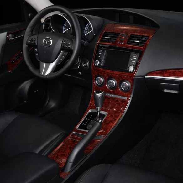 Mazda Mazda3 2010-2013 Full Set, Manual Gear Box, two-zone climate control, Heated Seats Interior BD Dash Trim Kit