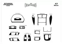 Mitsubishi Spacerunner 08.99-03.04 3D Interior Dashboard Trim Kit Dash Trim Dekor 17-Parts - 2 - Interior Dash Trim Kit Mitsubishi Spacerunner 08.99-03.04 3D Interior Dashboard Trim Kit Dash Trim Dekor 17-Parts - 2 - Interior Dash Trim Kit