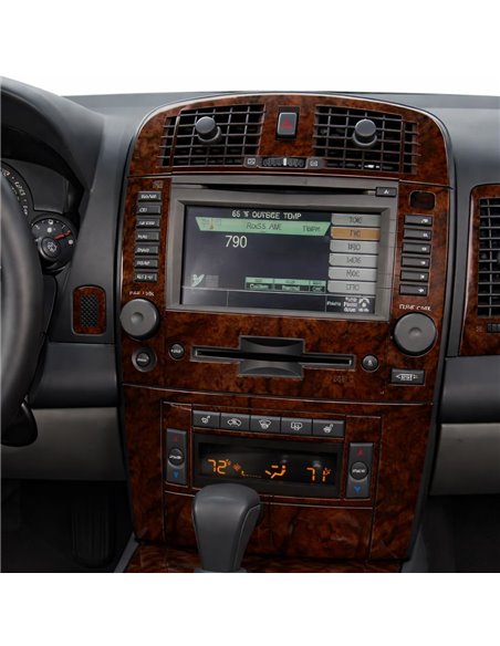 Cadillac CTS 2003-2007 Full Set, With NAVI, With Door Panels Interior BD Dash Trim Kit