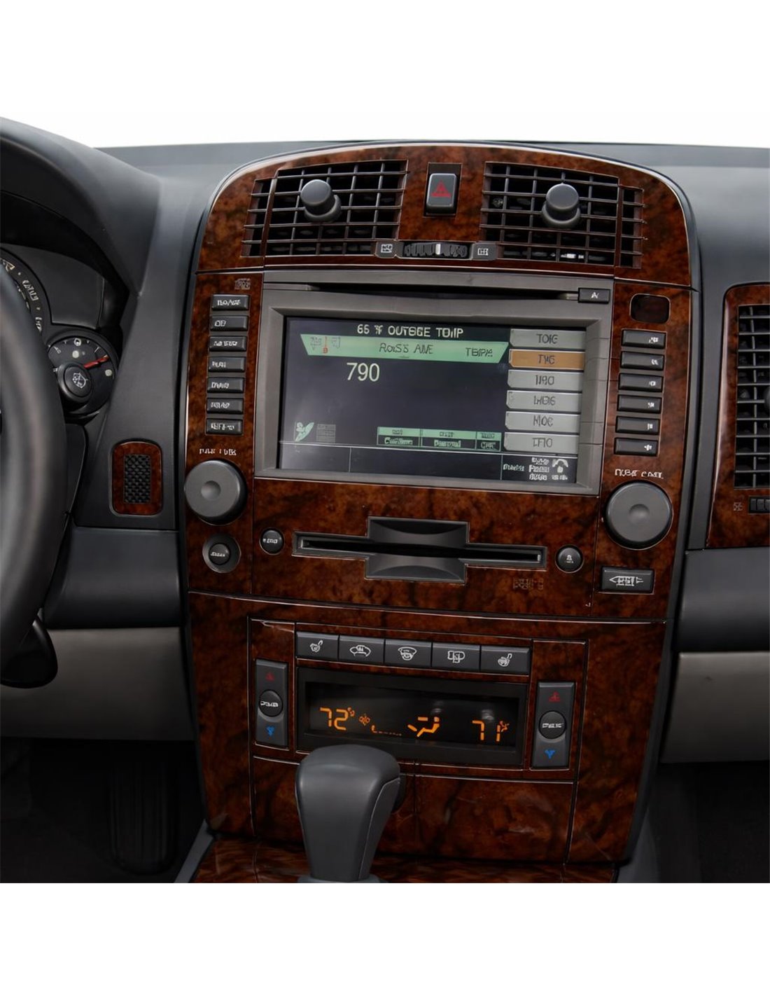 Cadillac CTS 2003-2007 Full Set, With NAVI, With Door Panels Interior BD Dash Trim Kit