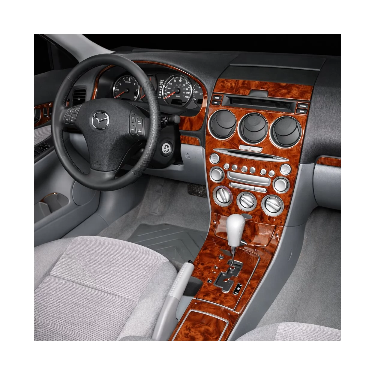 Mazda Mazda6 2004-2005 Full Set, 4 Cylinders Interior BD Dash Trim Kit