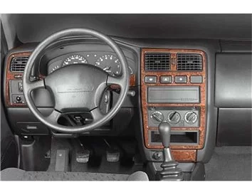Nissan Almera 09.95-12.99 3D Interior Dashboard Trim Kit Dash Trim Dekor 14-Parts - 1 - Interior Dash Trim Kit