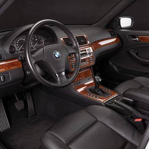 BMW 3 Series E46 04.98-12.04 3D Interior Dashboard Trim Kit Dash Trim Dekor 25-Parts