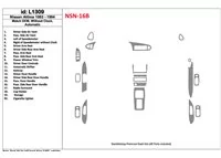 Nissan Altima 1993-1994 Automatic Gearbox, Without watches, OEM Match, 19 Parts set Interior BD Dash Trim Kit - 1 - Interior Das Nissan Altima 1993-1994 Automatic Gearbox, Without watches, OEM Match, 19 Parts set Interior BD Dash Trim Kit - 1 - Interior Das