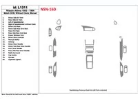 Nissan Altima 1993-1994 Manual Gearbox, Without watches, OEM Match, 19 Parts set Interior BD Dash Trim Kit - 1 - Interior Dash T Nissan Altima 1993-1994 Manual Gearbox, Without watches, OEM Match, 19 Parts set Interior BD Dash Trim Kit - 1 - Interior Dash T