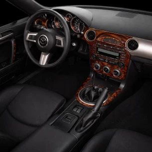 Mazda MX-5 Miata NC Mk3 2009-2015 3D Interior Dashboard Trim Kit Dash Trim Dekor 40-Parts