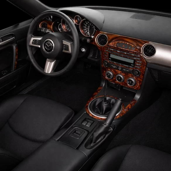 Mazda MX-5 Miata NC Mk3 2009-2015 3D Interior Dashboard Trim Kit Dash Trim Dekor 40-Parts