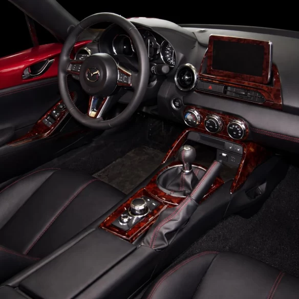 Mazda MX-5 Miata ND Mk4 2015-2020 3D Interior Dashboard Trim Kit Dash Trim Dekor 25-Parts