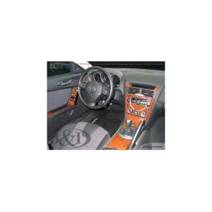 Mazda RX-8 2003-2007 Full Set, With NAVI system Interior BD Dash Trim Kit
