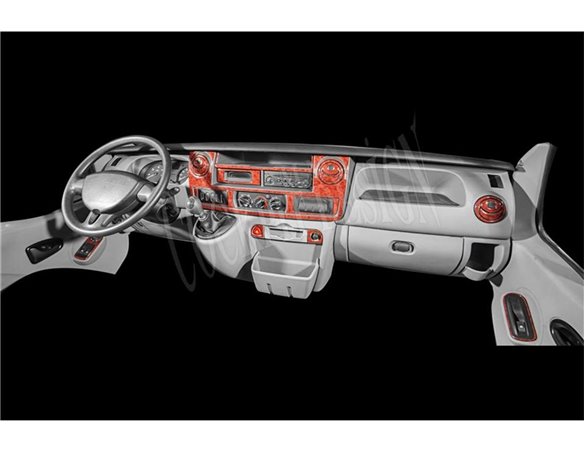 Opel Vivaro 01.2011 3M 3D Car Tuning Interior Tuning Interior Customisation UK Right Hand Drive Australia Dashboard Trim Kit Das