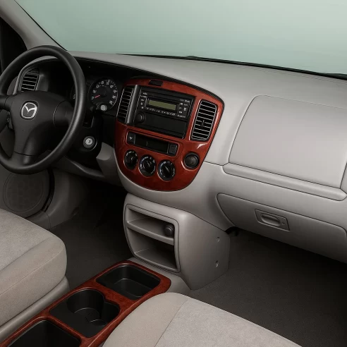 Mazda Tribute 2001-2004 Automatic Gearbox , Without Armrest Console Interior BD Dash Trim Kit