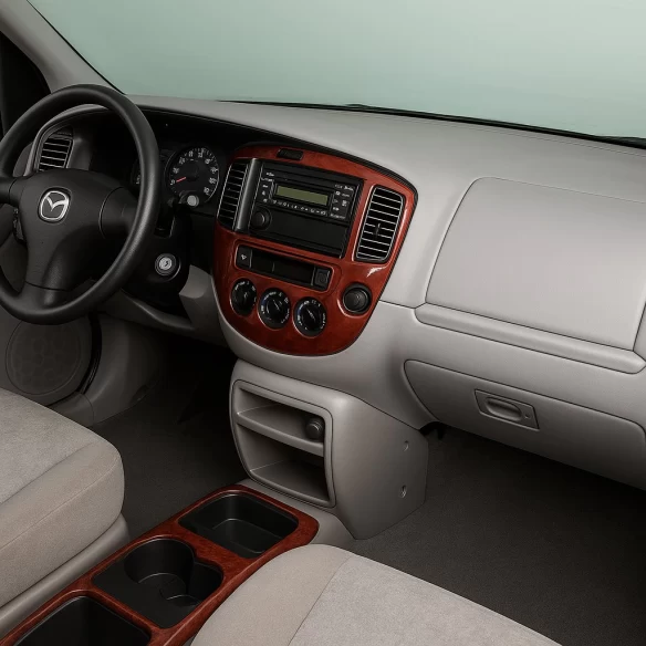 Mazda Tribute 2001-2004 Automatic Gearbox , Without Armrest Console Interior BD Dash Trim Kit