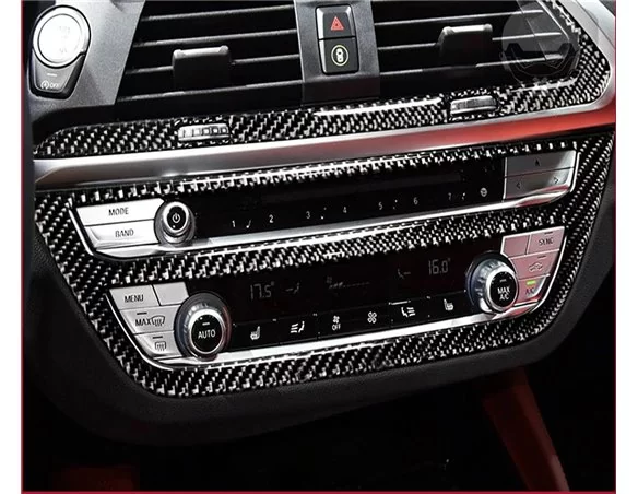 BMW X4 F26 2014–2018 3D Interior Dashboard Trim Kit Dash Trim Dekor 54-Parts