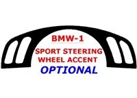 BMW X5 1998-2006 Sport Steering Wheel Accent Interior BD Dash Trim Kit - 1 - Interior Dash Trim Kit BMW X5 1998-2006 Sport Steering Wheel Accent Interior BD Dash Trim Kit - 1 - Interior Dash Trim Kit