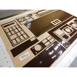 Mercedes 814 Vario 10.1996 3D Interior Dashboard Trim Kit Dash Trim Dekor 37-Parts