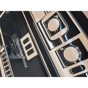 Mercedes 814 Vario 10.1996 3D Interior Dashboard Trim Kit Dash Trim Dekor 37-Parts