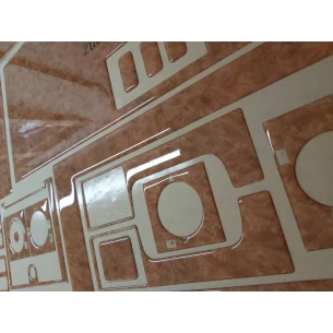 Mercedes 814 Vario 10.1996 3D Interior Dashboard Trim Kit Dash Trim Dekor 37-Parts