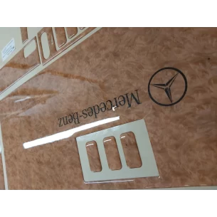 Mercedes 814 Vario 10.1996 3D Interior Dashboard Trim Kit Dash Trim Dekor 37-Parts