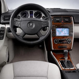 Mercedes A-Class W169 B-Class W245 07.2004 3D Interior Dashboard Trim Kit Dash Trim Dekor 10-Parts