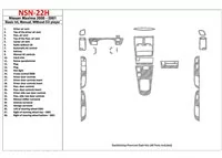 Nissan Maxima 2000-2001 Basic Set, Manual Gearbox, Radio Without CD Player, 28 Parts set Interior BD Dash Trim Kit - 1 - Interio Nissan Maxima 2000-2001 Basic Set, Manual Gearbox, Radio Without CD Player, 28 Parts set Interior BD Dash Trim Kit - 1 - Interio